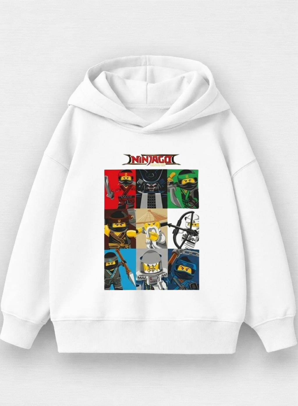 Ninjago White hoodie (CODE: vm102)