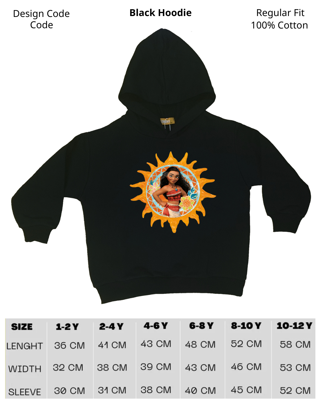 moana Hoodie