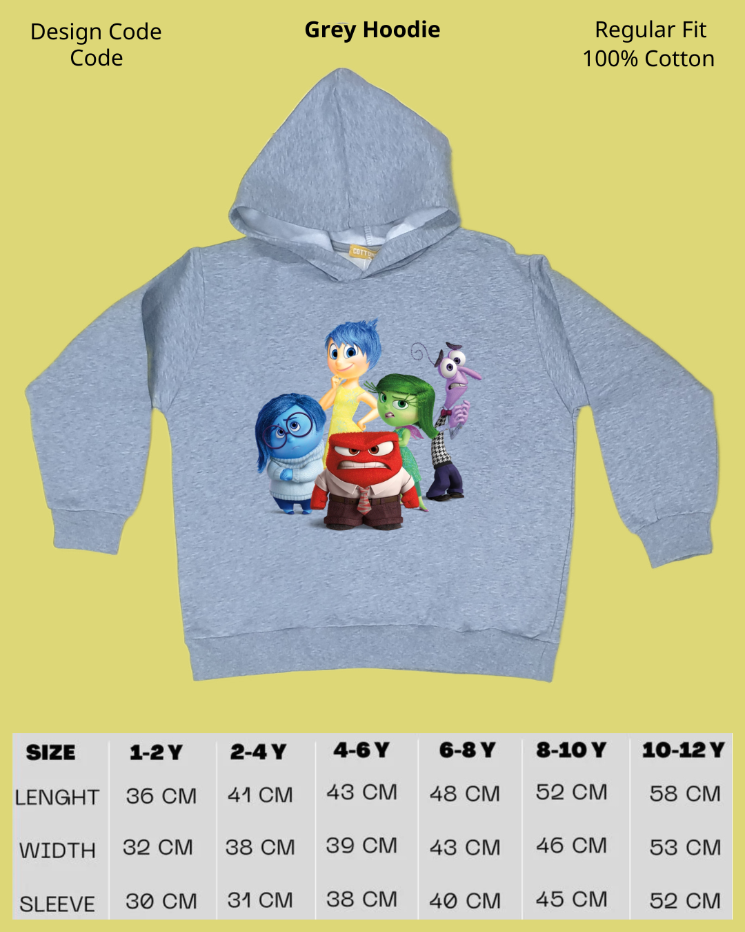 Inside out Hoodie