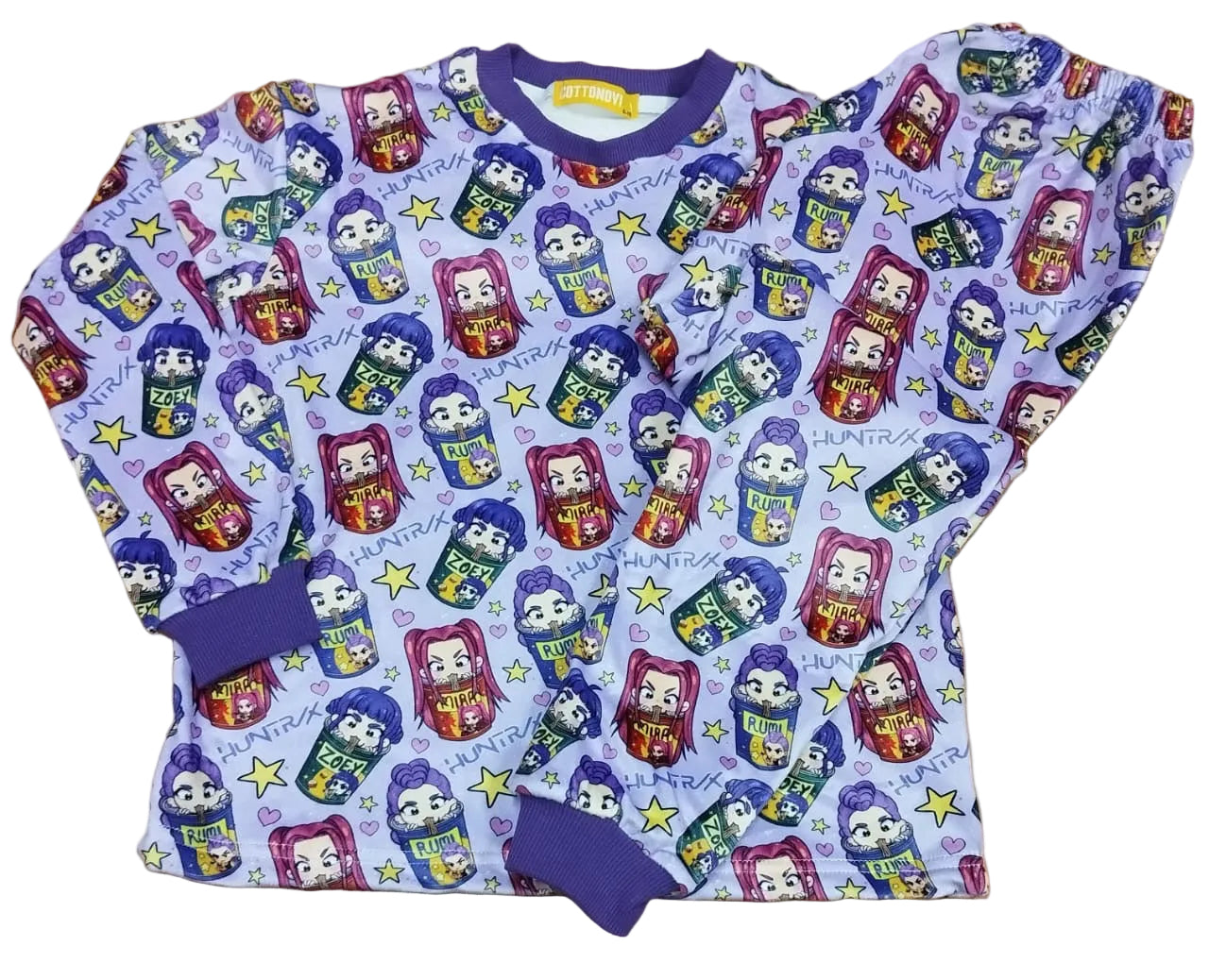 Kpop Ramen fleece pajamas