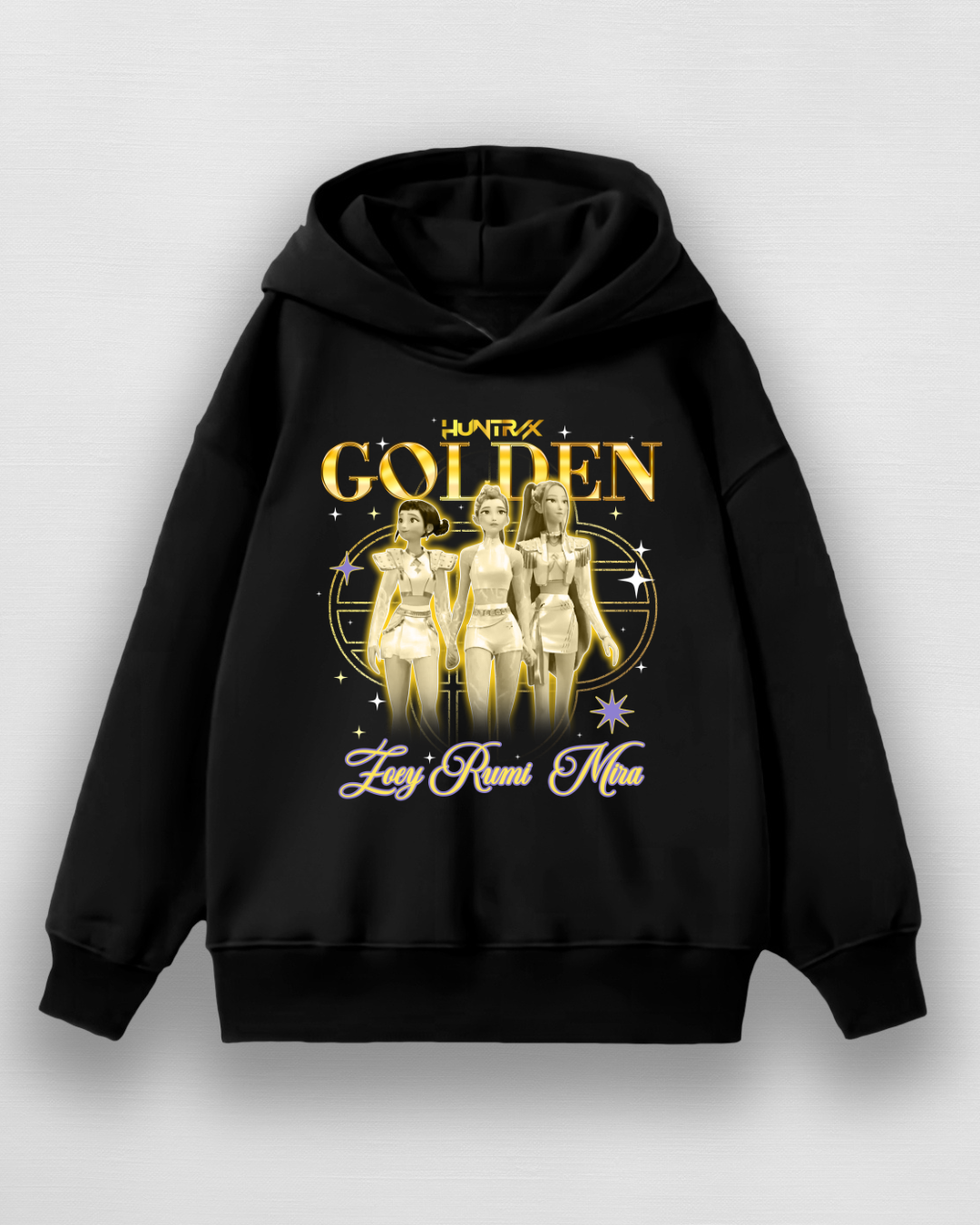 Golden huntrix hoodie