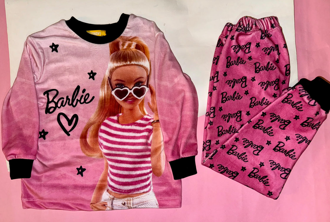 Barbie Fleece Pyjamas