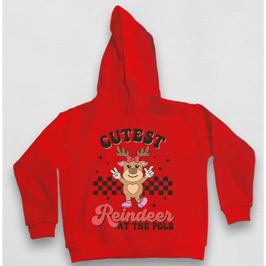 Cutest Reindeer Christmas Hoodie