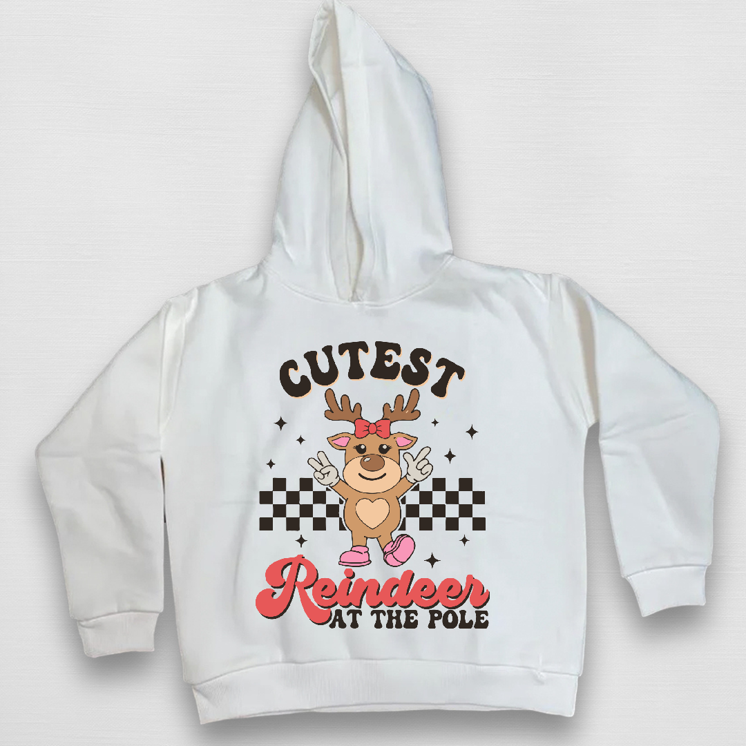 Cutest Reindeer Christmas Hoodie