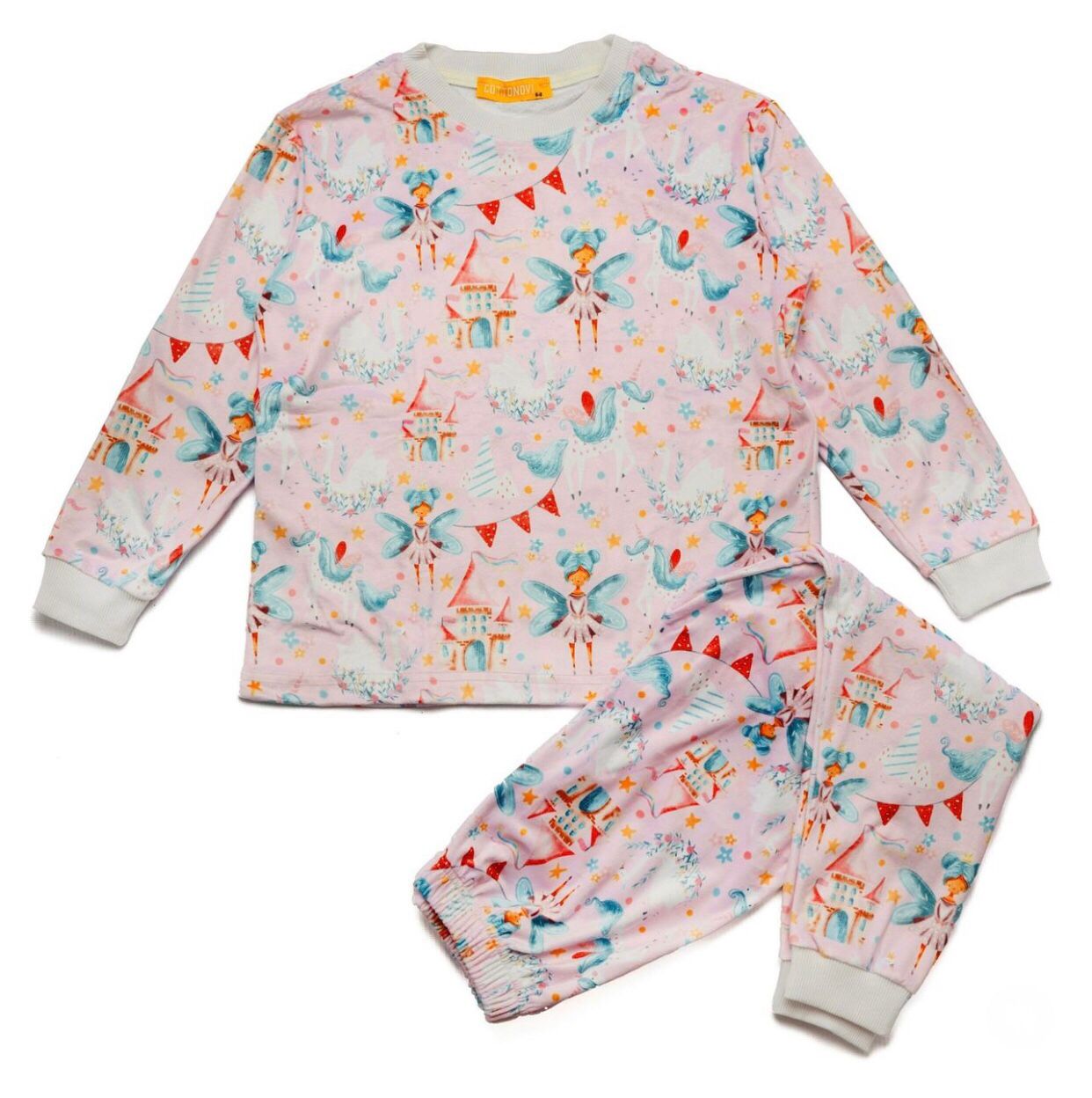 Princess castle fleece pajamas