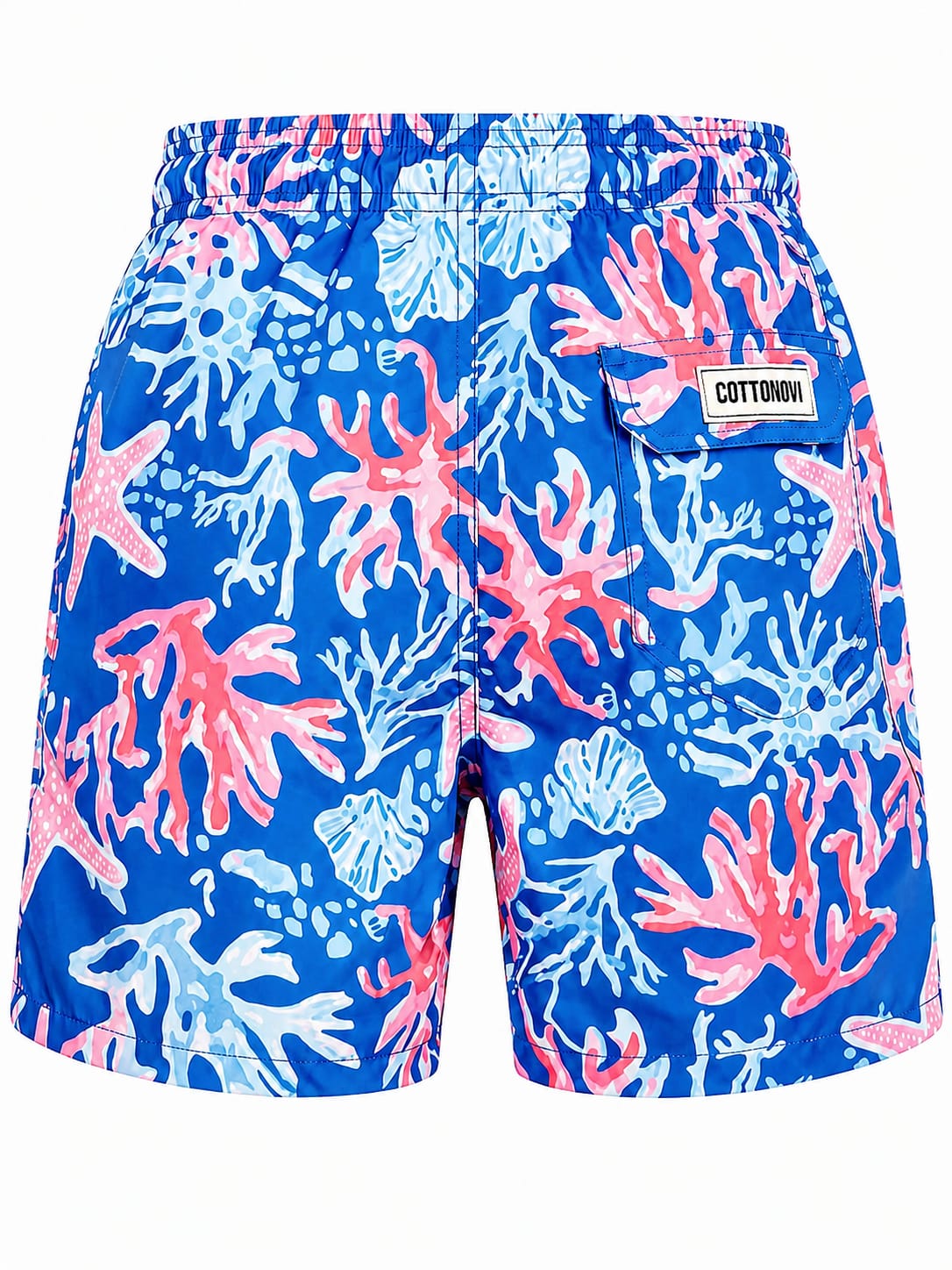 Coral Stars Men Swimsuit