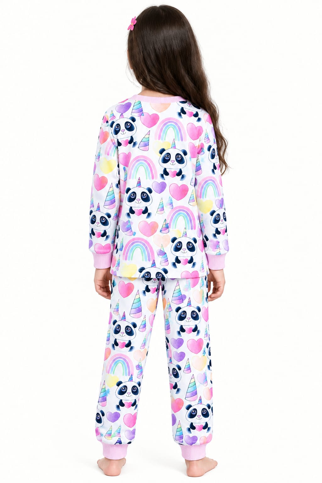 Panda unicorn Fleece pajamas