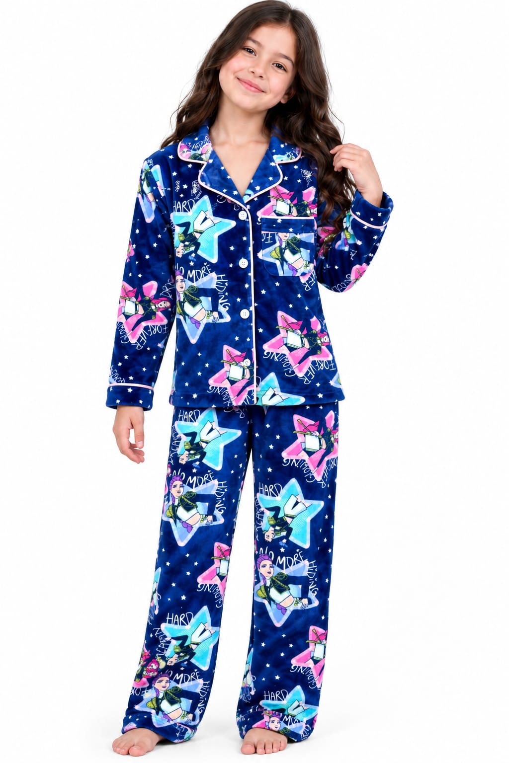 Pop star hunter Pajama Fleece
