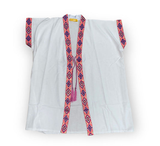 Purple Glittery Girls Kaftan