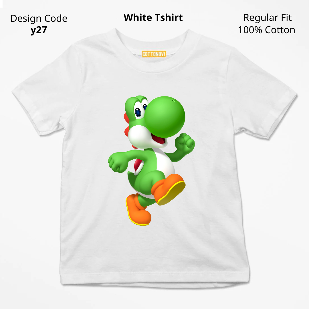 Mario Dino T-shirt ( Design Y27 )