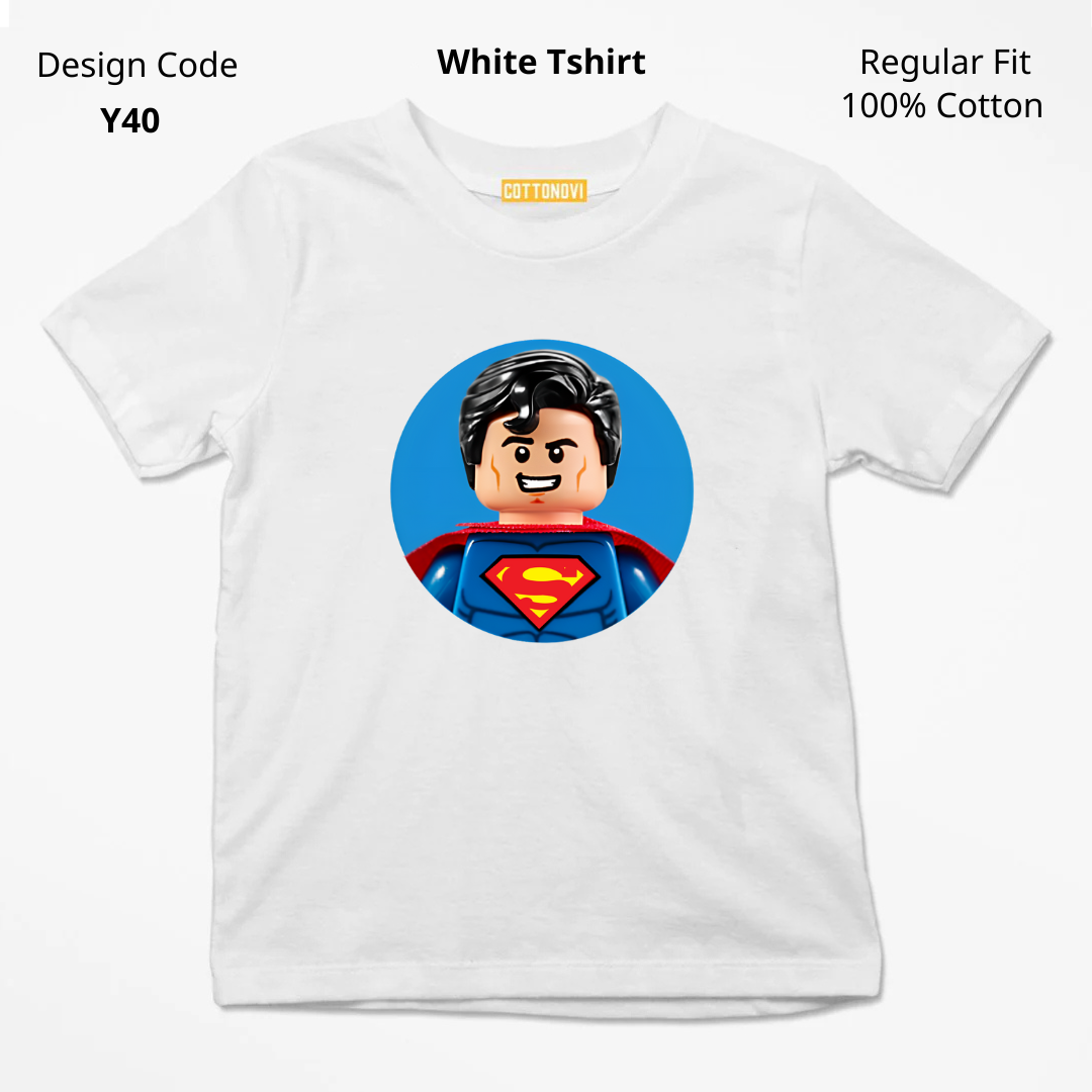 SuperMan T-shirt ( Design Y40)