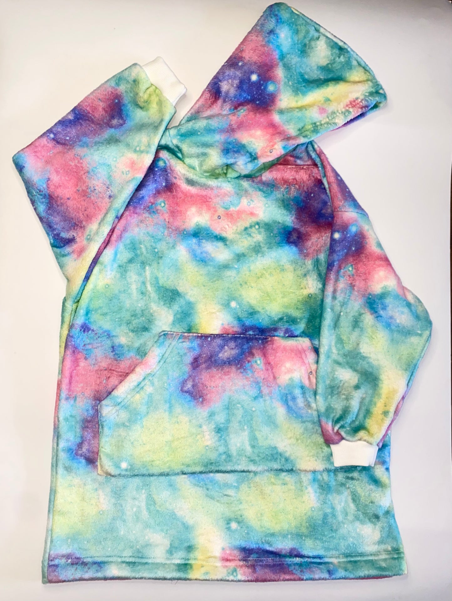 Tie Dye fleece snuddie