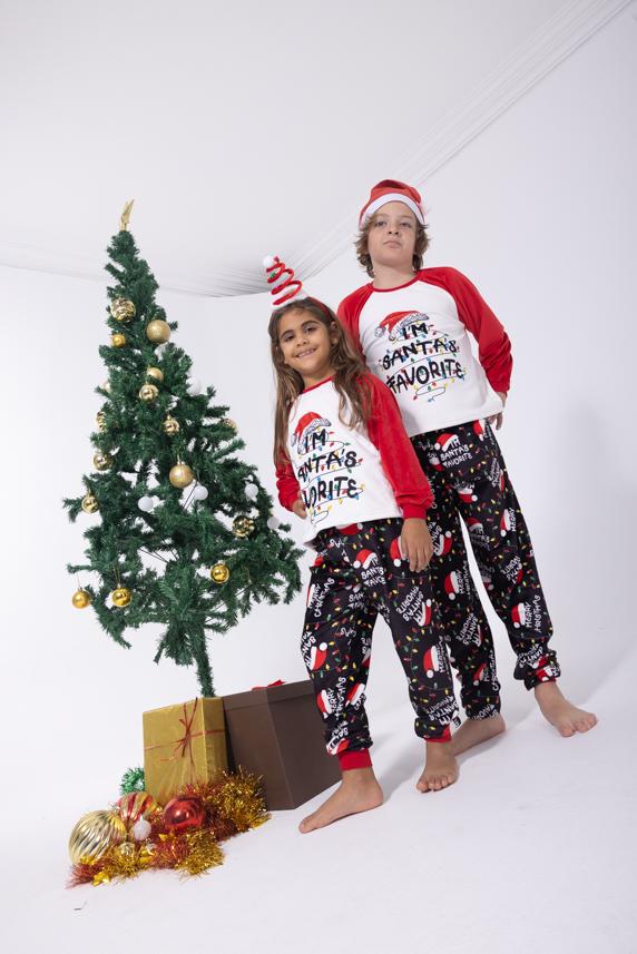 Santa’s Favorite Kids Fleece Pajamas