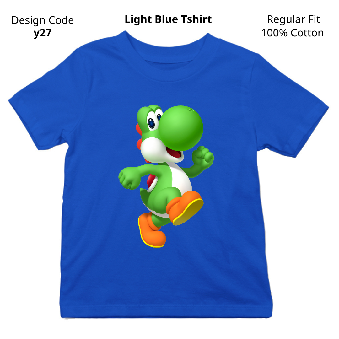 Mario Dino T-shirt ( Design Y27 )