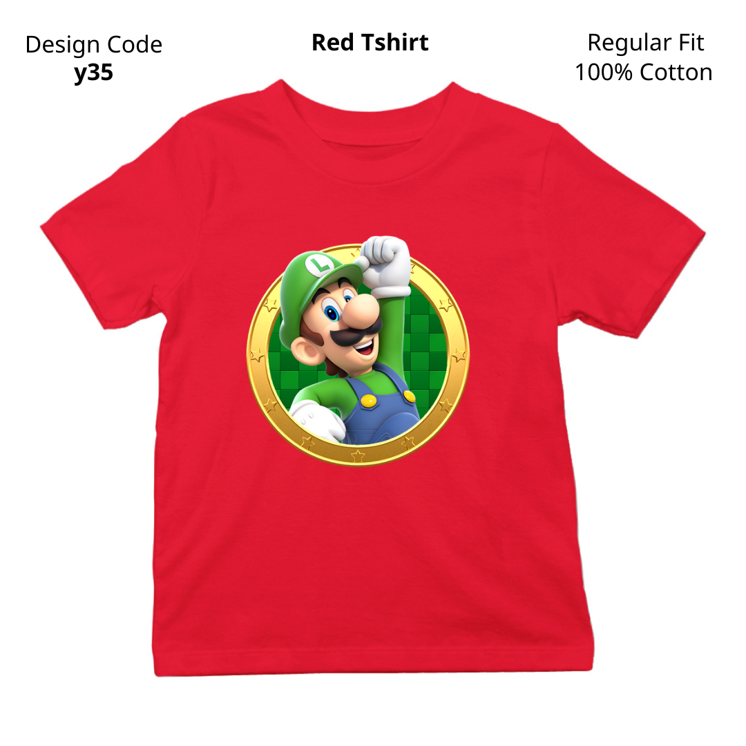 Mario Friend T-shirt ( Design Y35 )