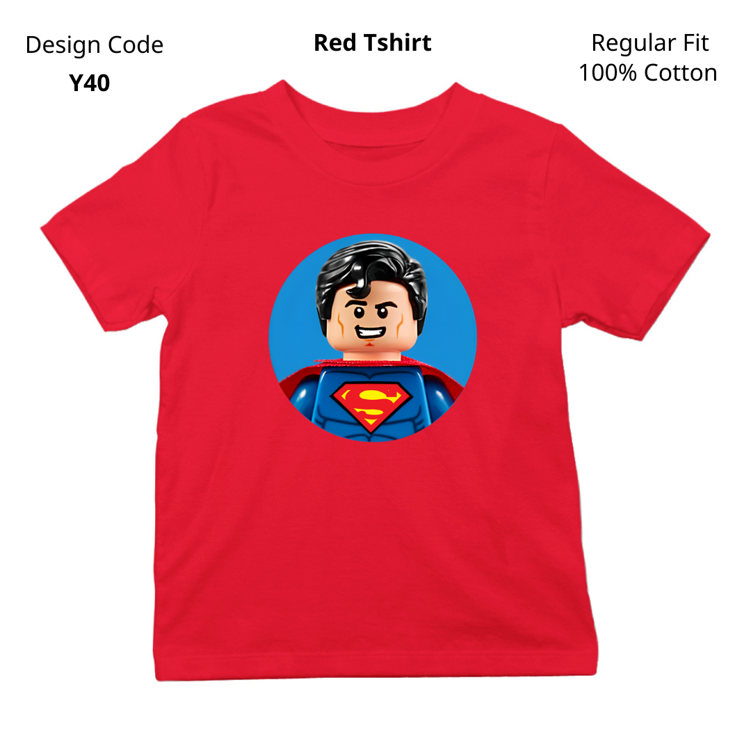 SuperMan T-shirt ( Design Y40)
