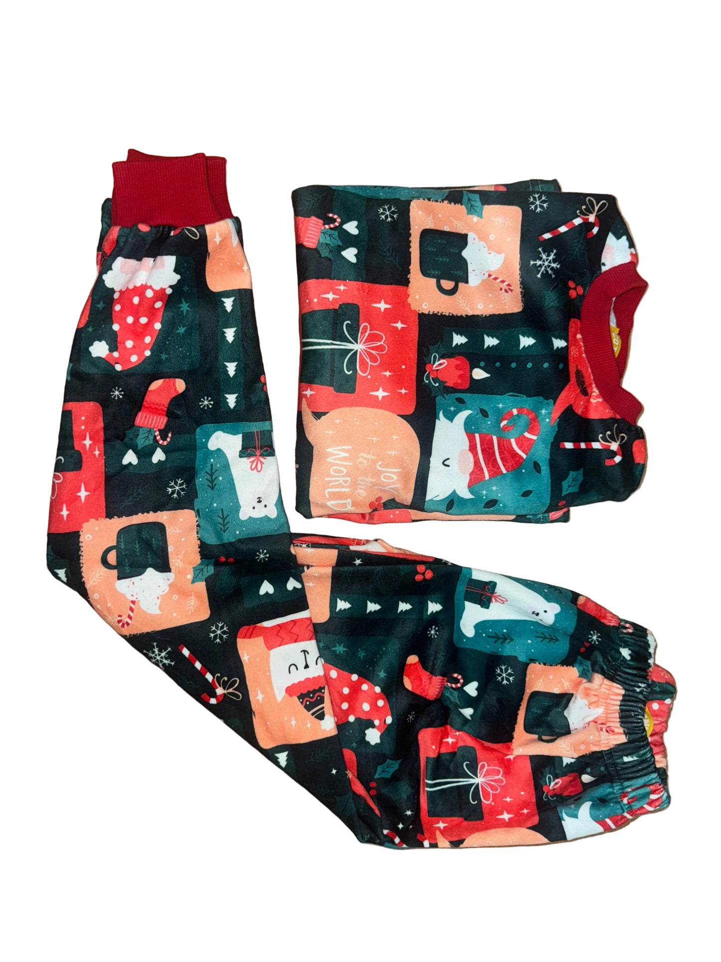 Christmas Noel fleece pajamas