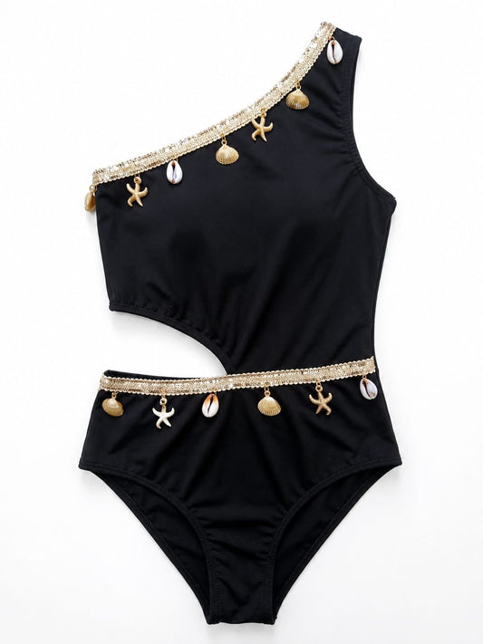 Shells girls swimsuit