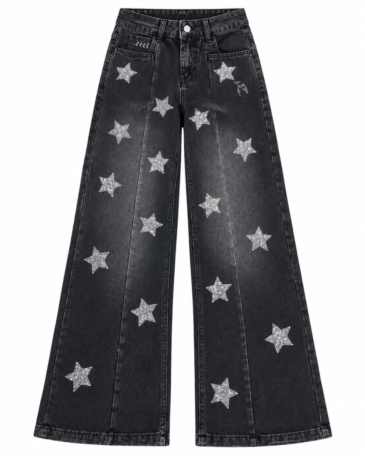Diamante stars jeans