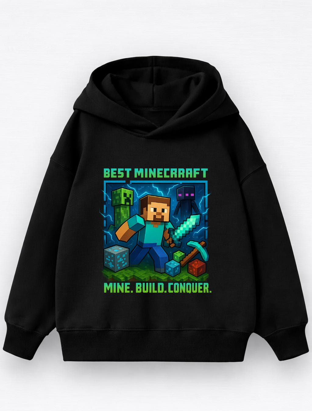 Minecraft build mine Hoodie