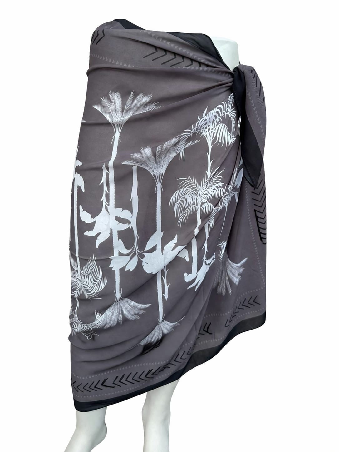 Black Palm women pareo