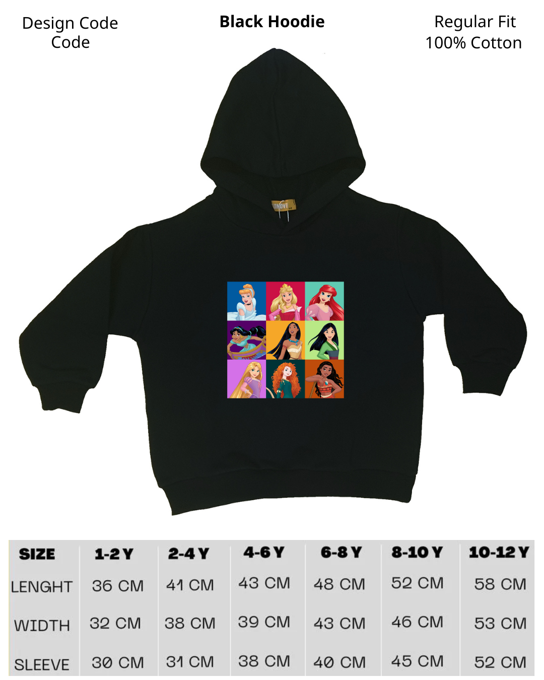 disney princesse Hoodie