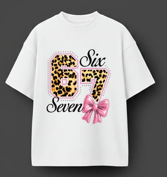 Six Seven girls tshirt