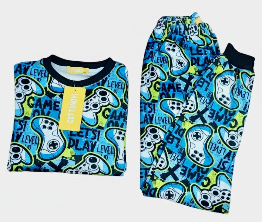 Level up fleece pajamas