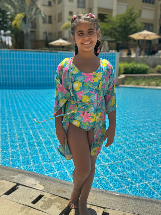Pink lemonade cover-up