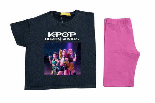 Washed hunter biker set