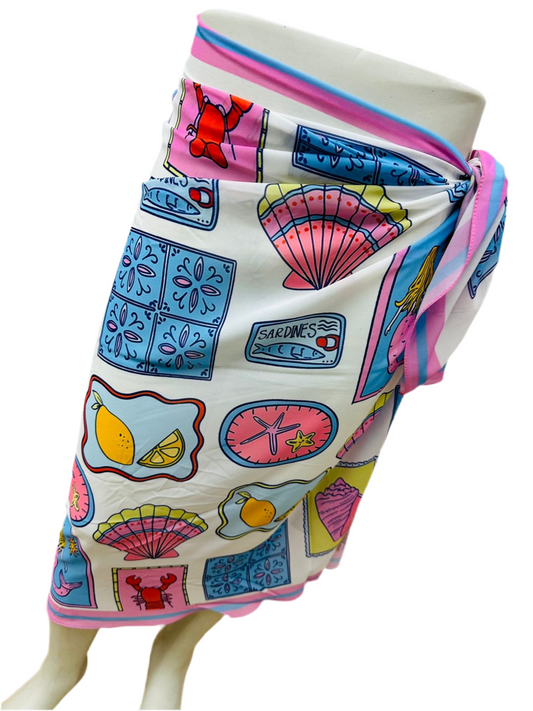 Sea elements women pareo
