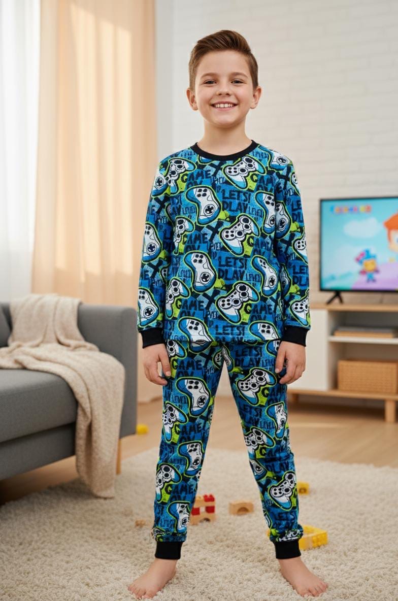 Level up fleece pajamas