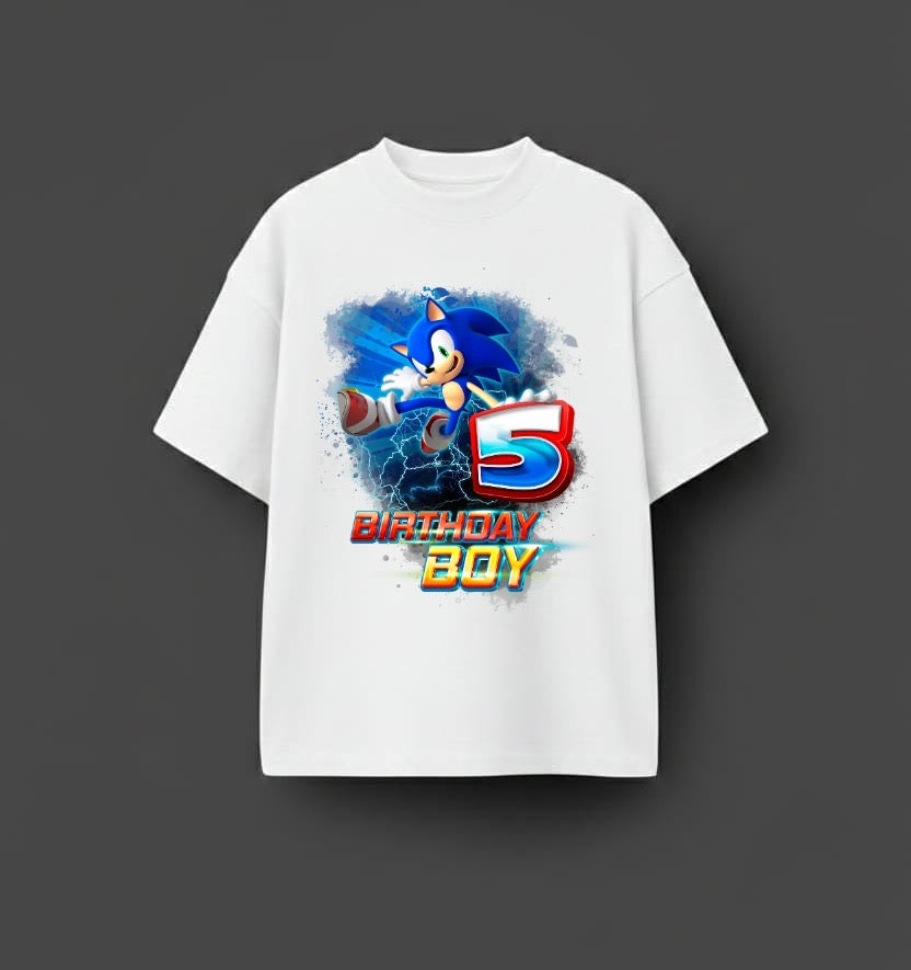 Sonic Birthday Tshirt
