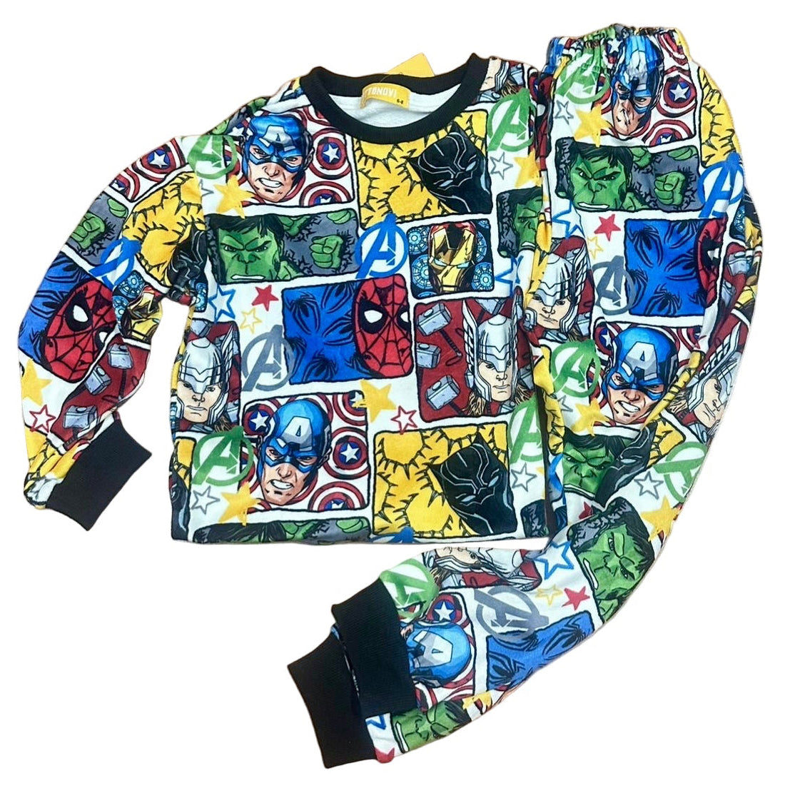 Avengers fleece pajamas