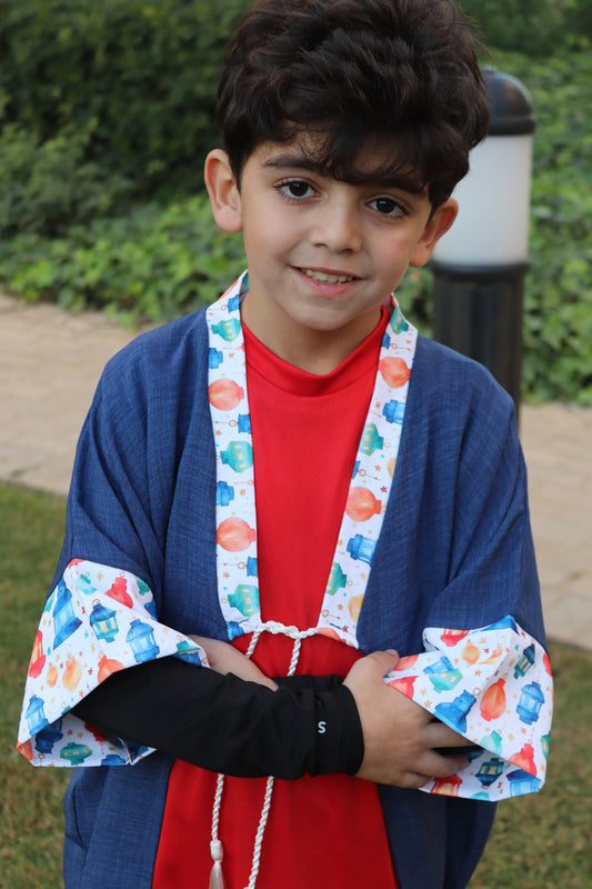 Navy Boys’ Kaftan