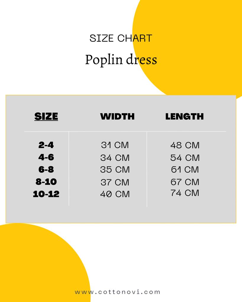 Fuschia poplin dress