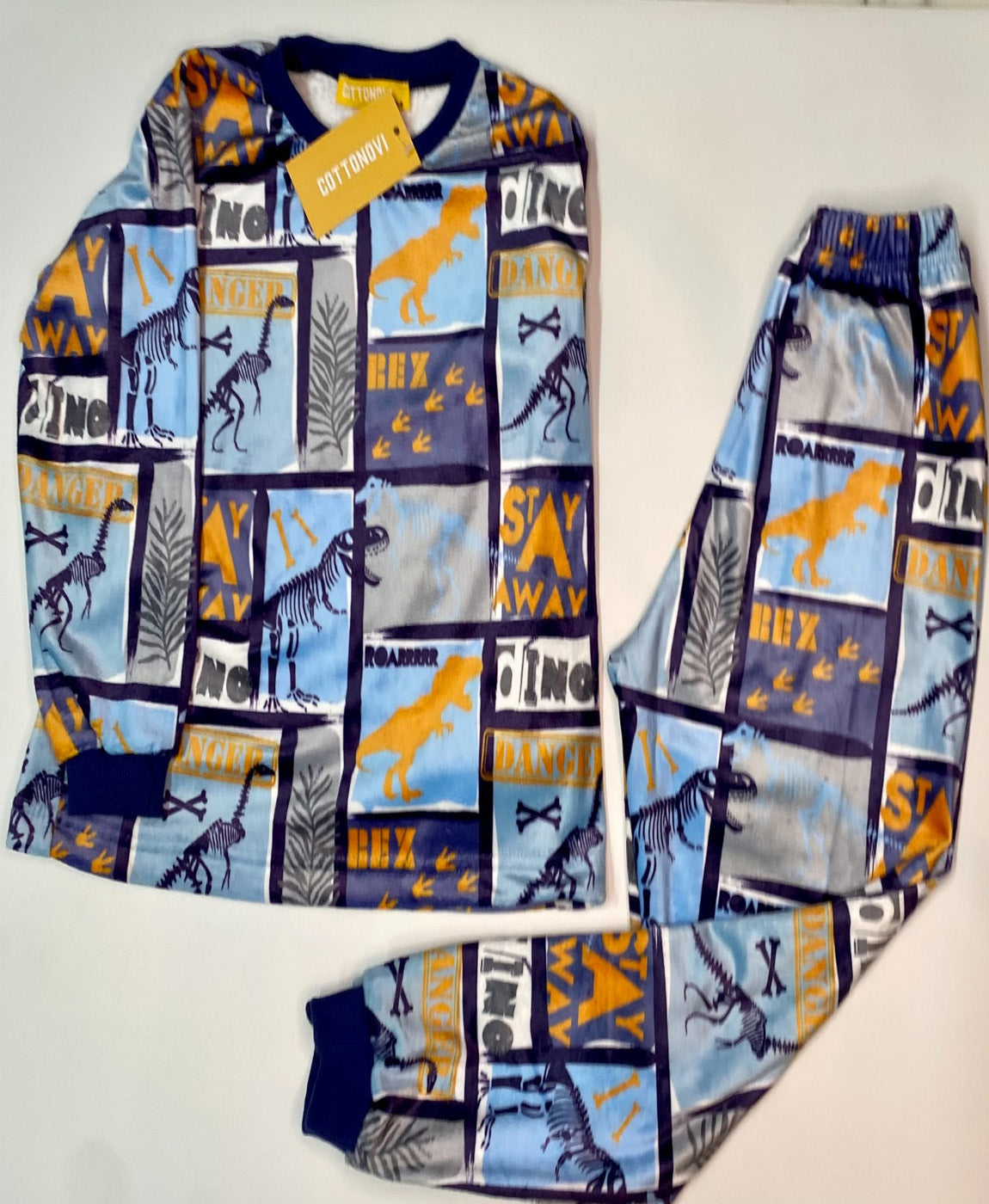 Dinosaurs fleece pyjamas