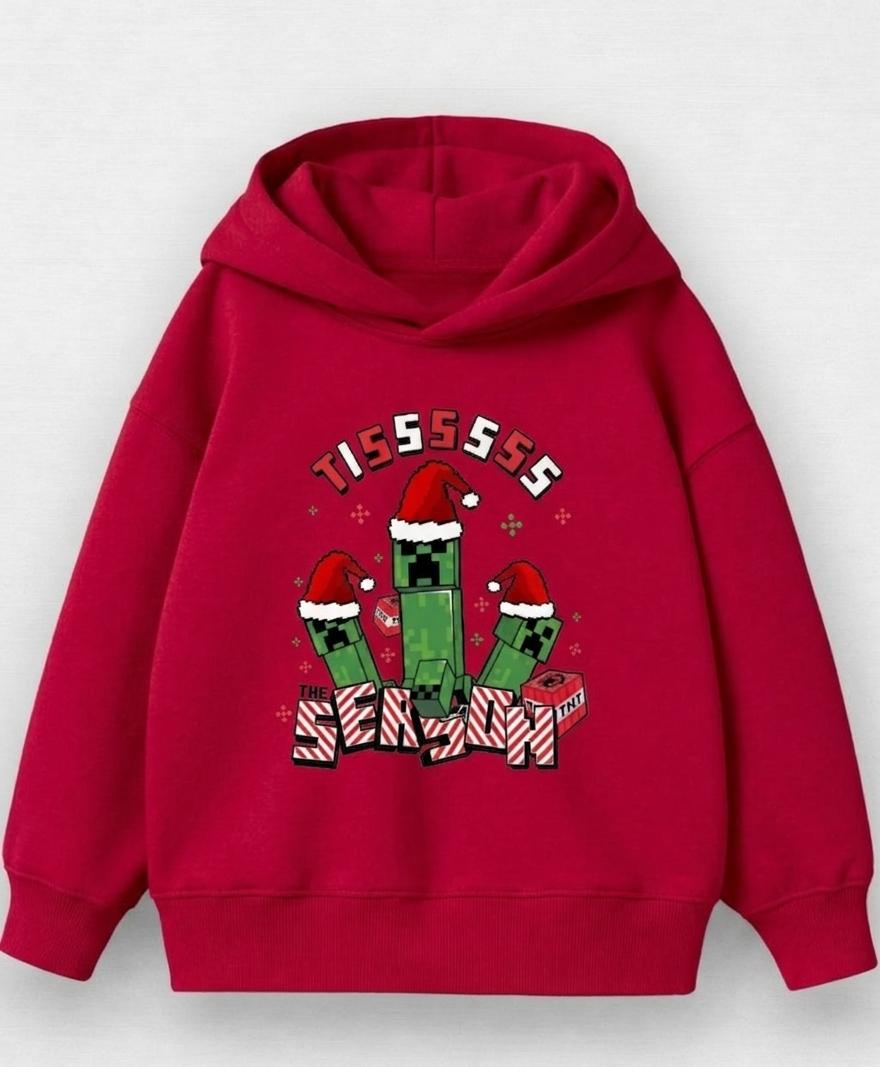 Minecraft Christmas Hoodie