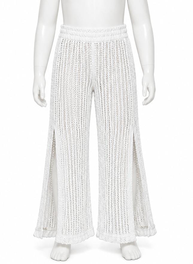 Crochet Slit Beach Pants
