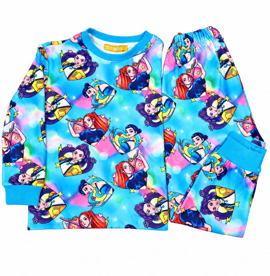 K-Pop Hunters Fleece pajamas