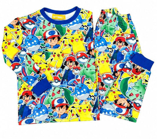 Pikachu Pokemon   Fleece pajamas