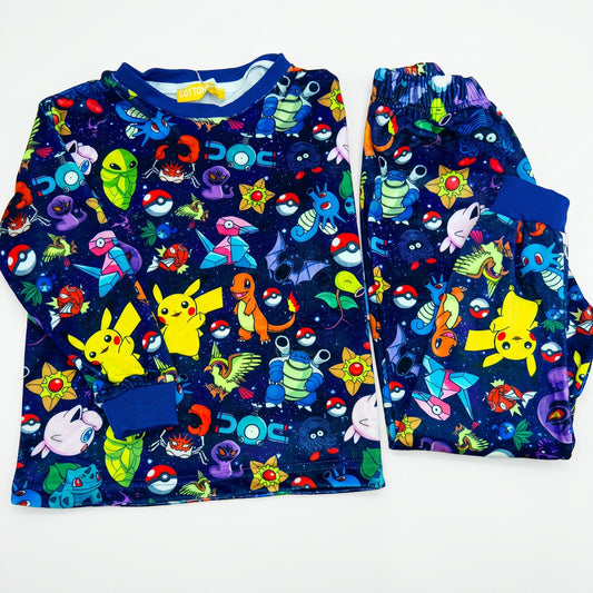 Pokemon Space Fleece pajamas