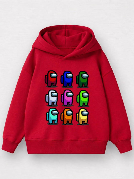 Among us red hoodie (CODE: vm105)
