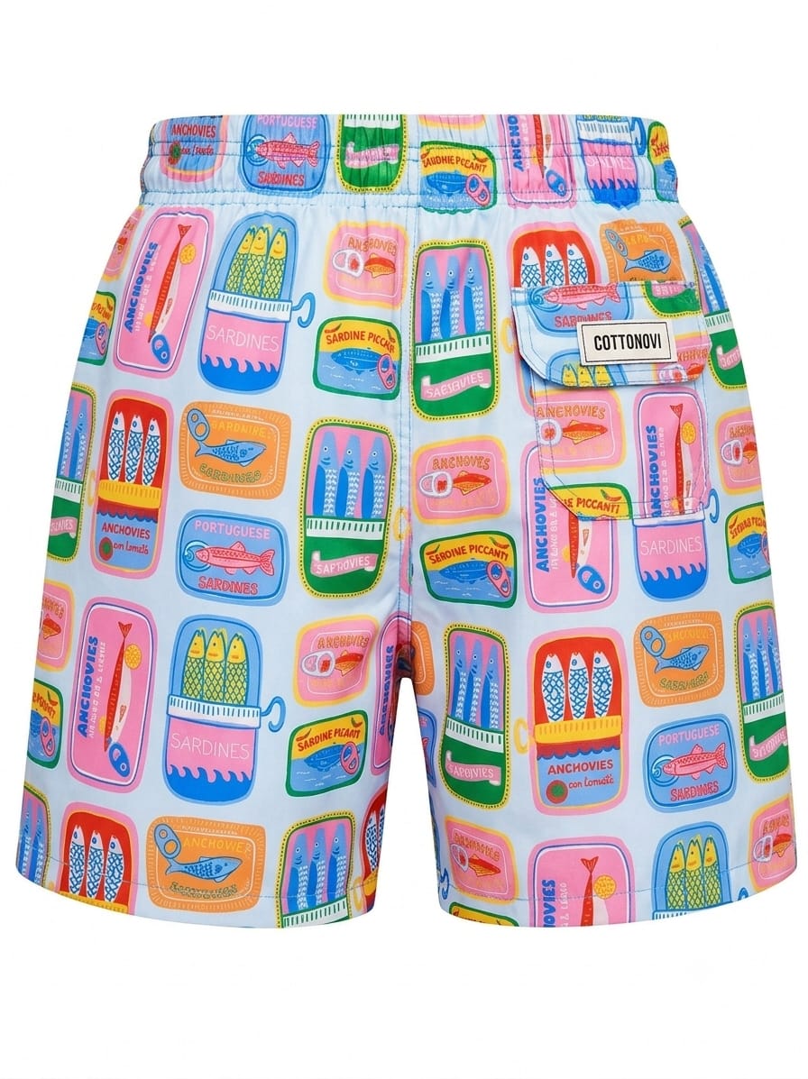 Colorful Sardines Men swimsuit