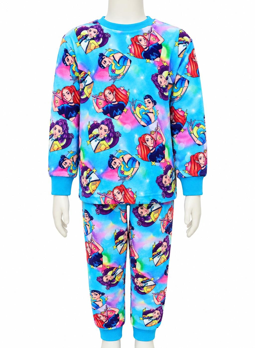 K-Pop Hunters Fleece pajamas