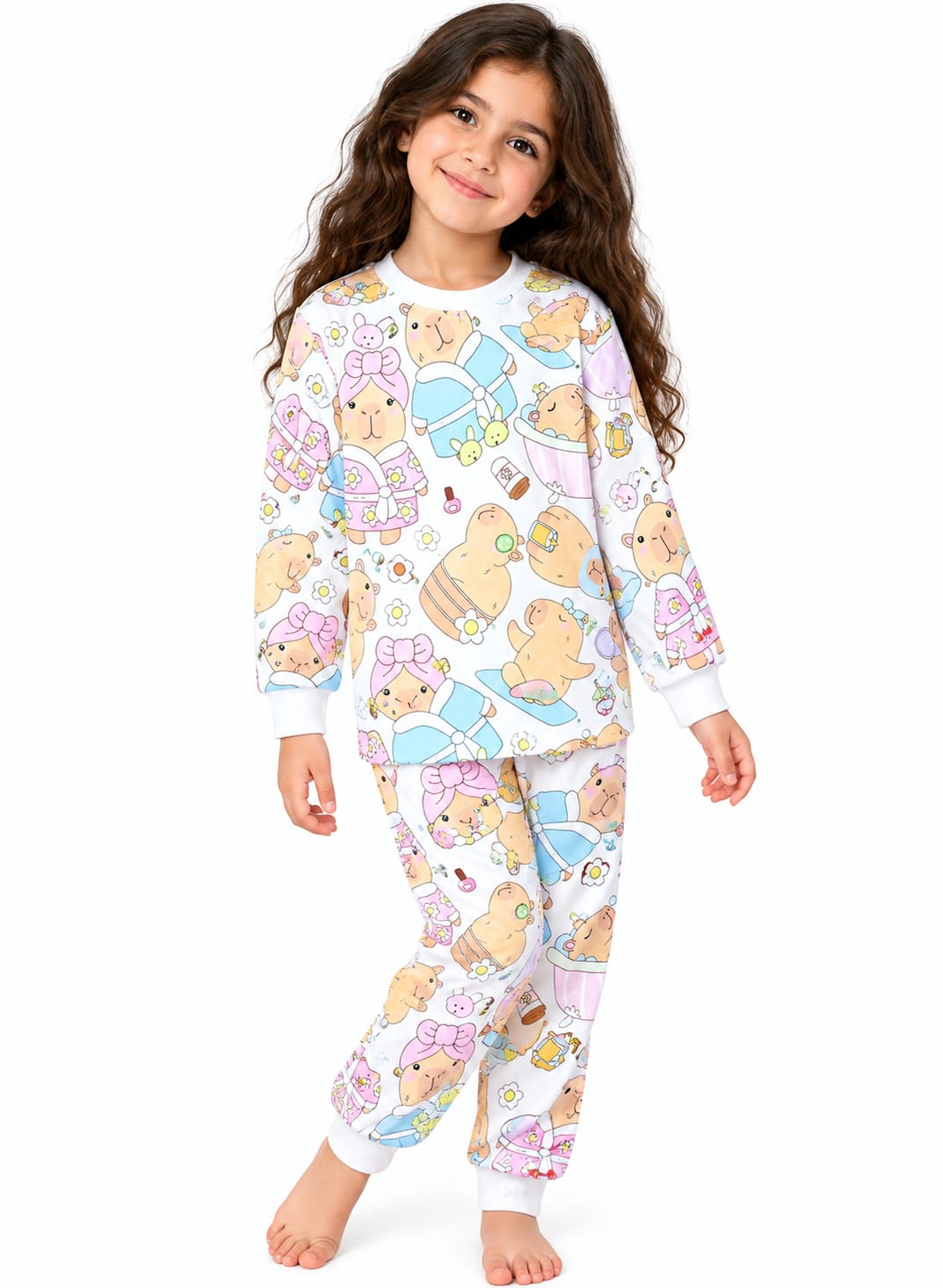 Capybara  Fleece pajamas
