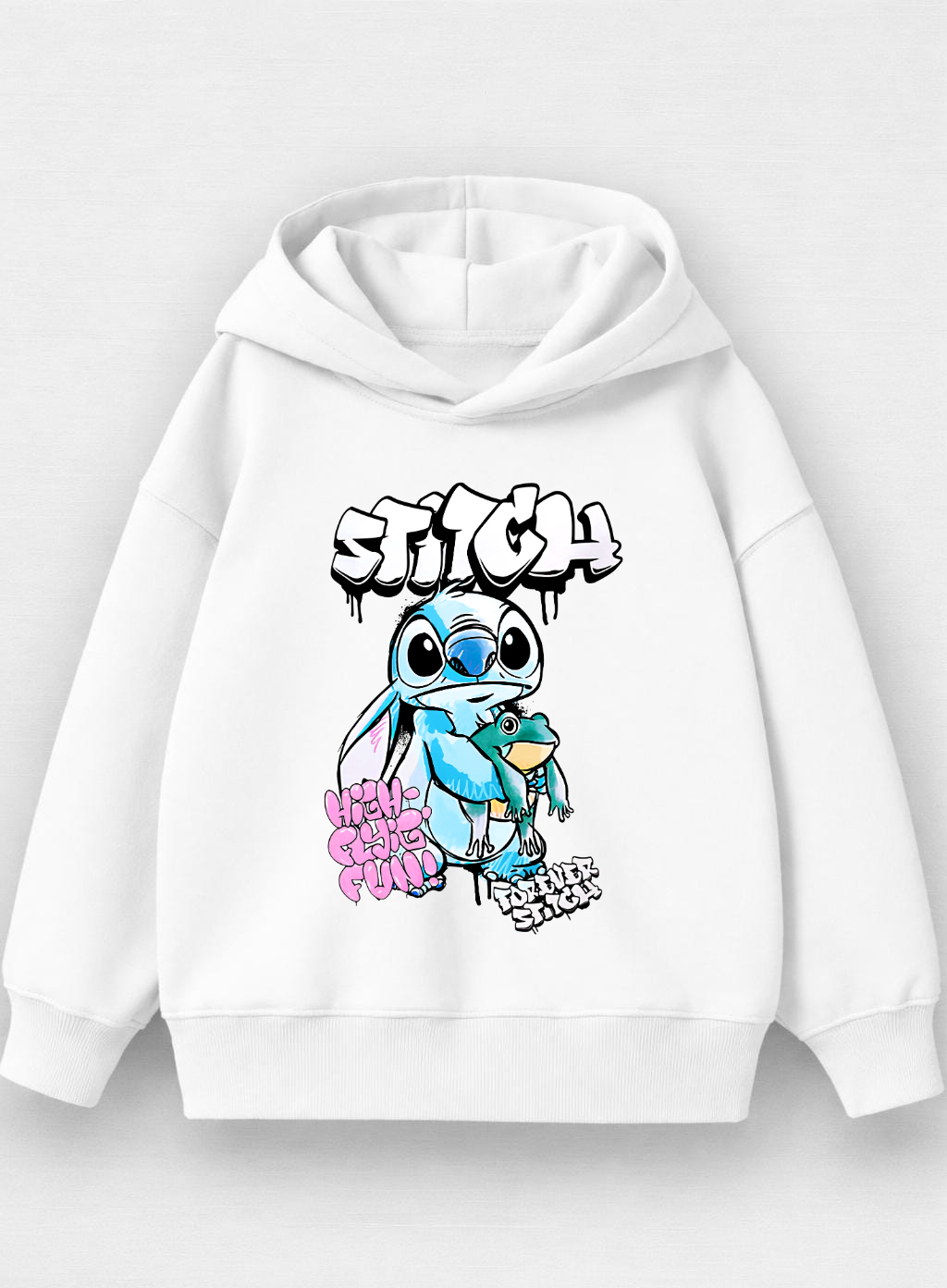 Stitch Caricature Hoodie