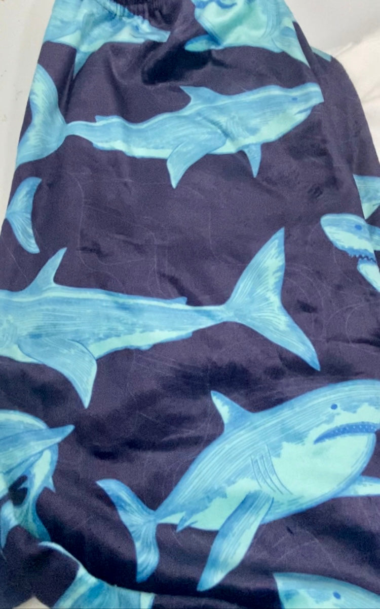Sharks Fleece Pyjamas
