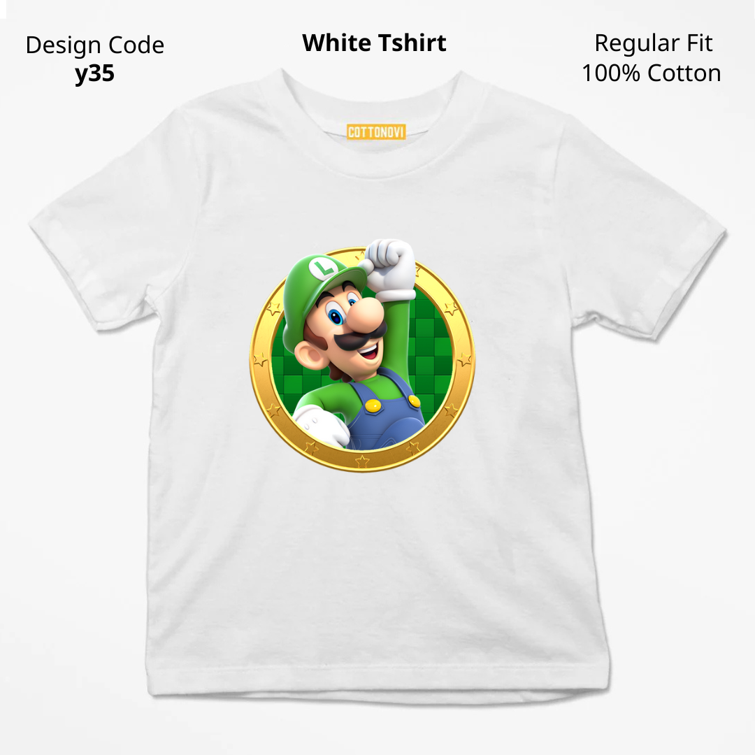 Mario Friend T-shirt ( Design Y35 )