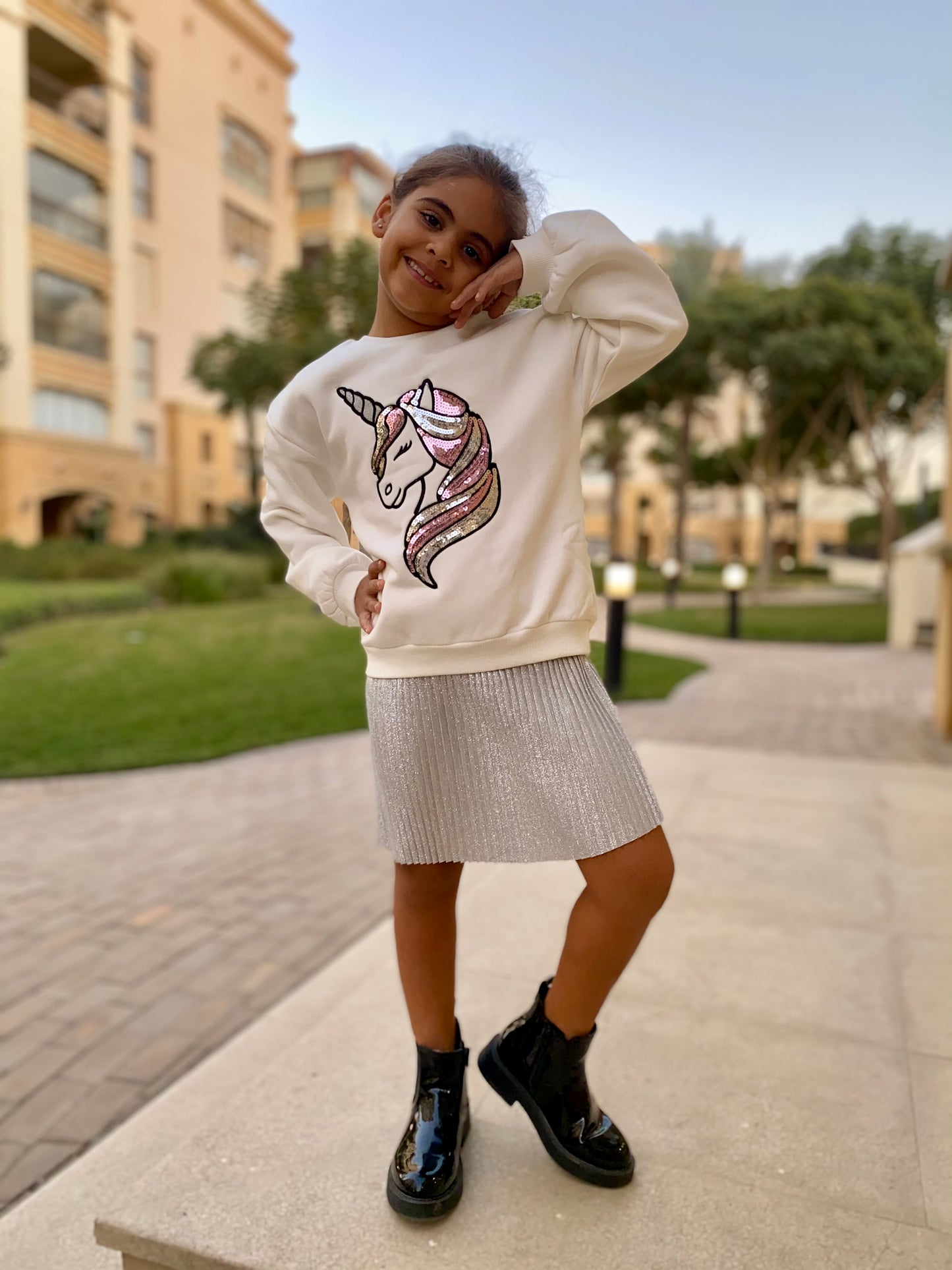 Unicorn Hoodie Dress